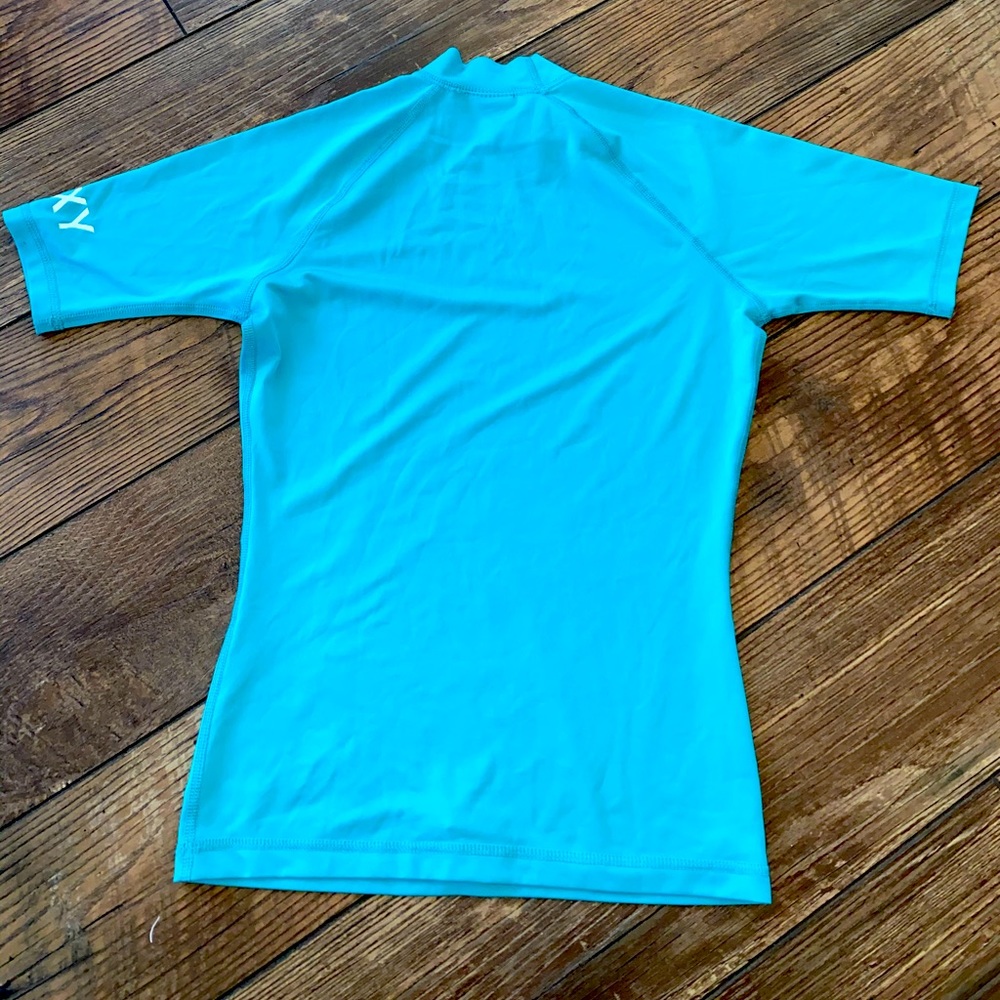 Roxy Rashguard Top Size 8 - Picture 2 of 2